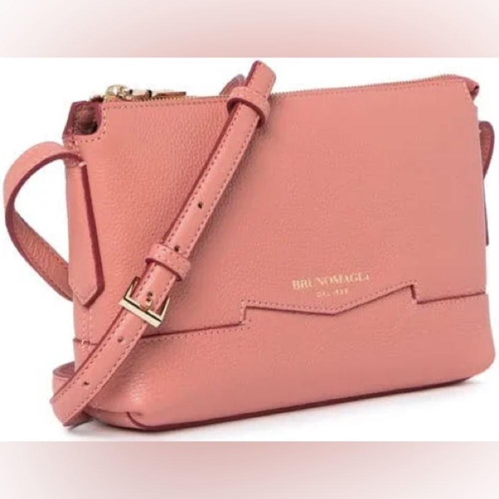 Bruno Magli Easy Leather Crossbody Bag - Picture 14 of 15